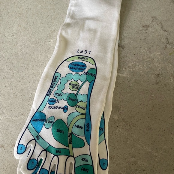 New Reflexology Socks Holistic Health Massage Points Ancient Medicine ZEN'ARôME - Picture 3 of 3